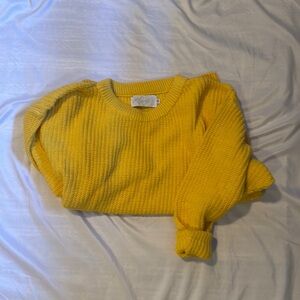 Yellow Women's Sweater